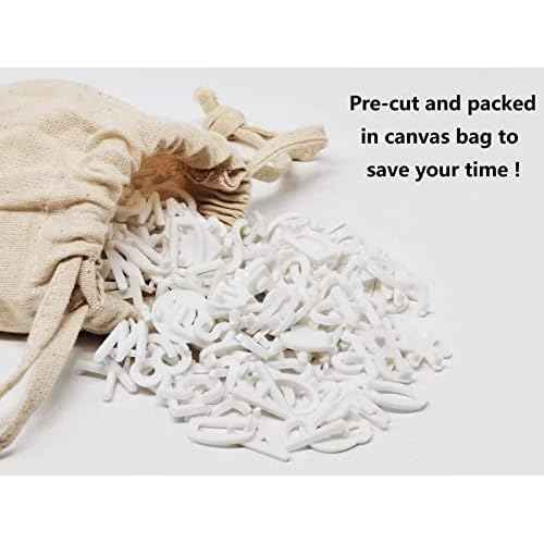 Pre-Cut 3/4 Inch White Letters for Felt Letter Board,340pcs plastic letters including Characters,Numbers,Symbols&Emoji for Message Board - (No Board Included)