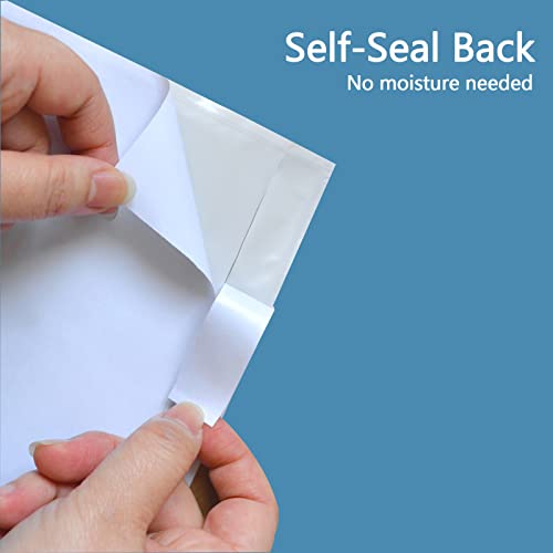 1000 Pack 7x10 Inch Clear Self-Adhesive Shipping Envelopes Waterproof Packing Bags