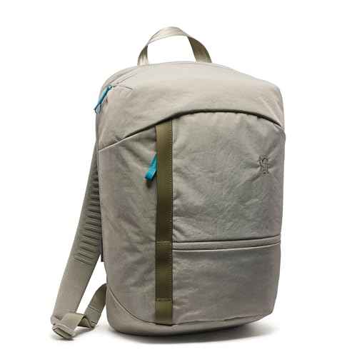 Chrome Industries Camden Backpack ? 16L Travel Bag for Men and Women with Plush Knit Shoulder Straps Recycled Materials and Internal Laptop Sleeve ? Sage