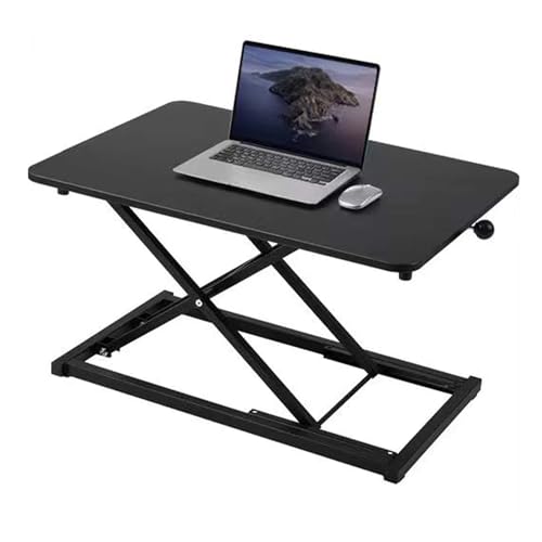 Raathionty Black Height Adjustable Standing Desk Converter 23.6 Inch
