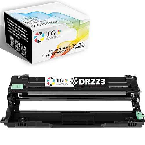 TG Imaging Compatible Drum Unit Replacement for Brother DR223 DR223CL DR-223CL for TN227 TN223 Toner HL-L3270CDW HL-L3290CDW MFC-L3710CW MFC-L3750CDW MFC-L3770CDW Printer (1 Pack, Drum Only)