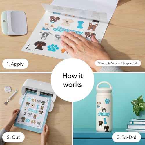 Cricut¢ç Lamination Film - 8.5 in x 11 in (30 Count) - 15 Holographic + 15 Transparent Laminate Sheets - Adds a Protective, UV-Resistant Finish to Stickers, Scrapbooks, Decals, Cards, & More