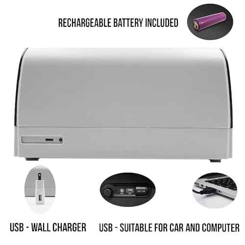 K410 Counterfeit Bill Detector with LED UV Light for Money, Credit Cards and IDs