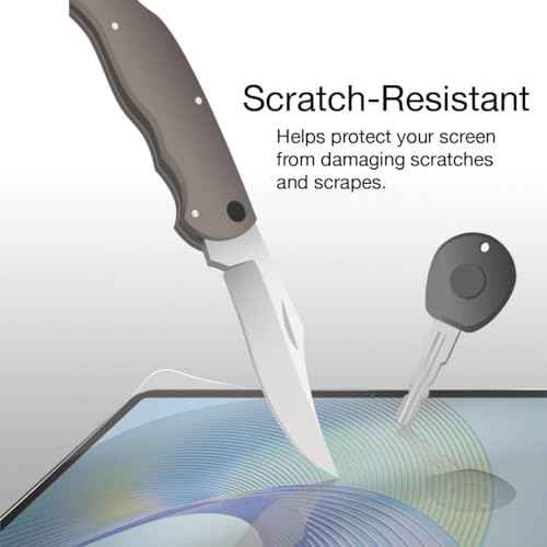 BoxWave Screen Protector Compatible with HIDIZS AP80 PRO-X - ClearTouch Crystal ToughShield 9H (2-Pack), Clear 9H Tough Flexible Film Screen Protector