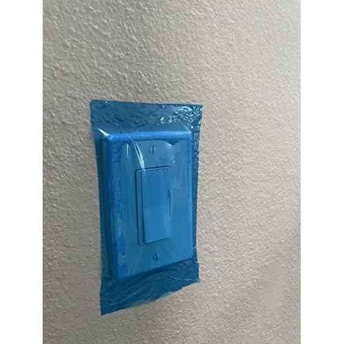 Adhesive Surface Protective Tape - No Residue Removable Film Roll Protect Cover Surface Covering Shield for Wood Plastic Leather Car Furniture Floor Blue 3.9 Inches x 164 Yards