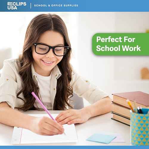 Notebook Paper, Loose Leaf College Ruled 10.5'' x 8'', Filler 56 gsm, 150 Sheets Per Pack, 1800 (12 Pack)