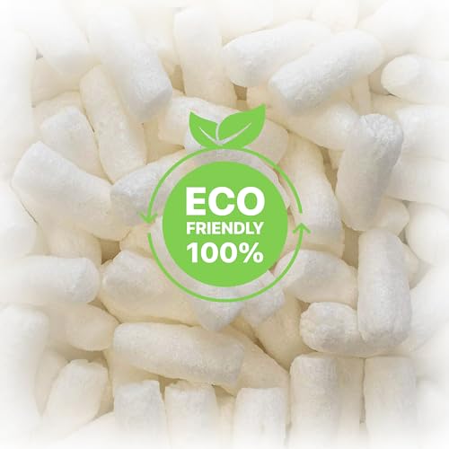 Yens Packing Peanuts 45 Gallon 7 cubic ft Biodegradable Popcorn
