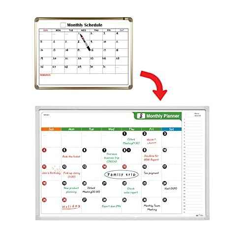 Double-sided Magnetic Calendar Numbers for Schedule Board and Refrigerator calendar, Calendar Dates Indicators for Home & Office