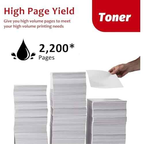 High-Yield 051 Black Toner Cartridge (2-Pack) - Vsenk Compatible CRG051 Toner Replacement for 051 Toner for ImageClass MF264dw MF267dw MF269dw LBP162dw Printer, 2168C001