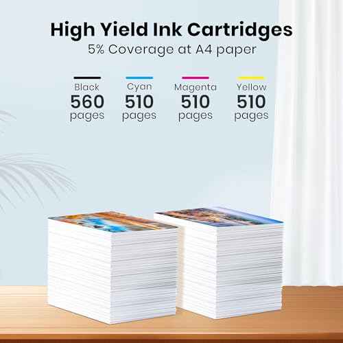 LC401XL Ink Cartridges Compatible for Brother LC401 XL BK LC401XL LC 401 LC401BK High Yield to use with Brother MFC-J1010DW MFC-J1012DW MFC-J1170DW DCP-J1800DW, DCP-J1140DW Printer (4 Pack BCYM)