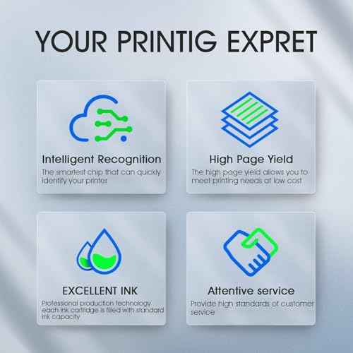 PG-240XL CL-241XL Ink Cartridges Replacement for Canon 240XL 241XL Combo Pack Work for PIXMA MG3620 MG3520 MG3600 TS5120 TS5100 MX472 MX392 Printer (1 Black,1 Color)