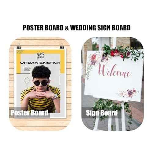 20 Pack White Foam Board 12" x 16.5", 3/16" Thickness Foam Core Baking Board for Projects, A3 Polystyrene Mat Board Poster Foam Board Sheets for Art Crafts, Presentation, Wedding, School Projects