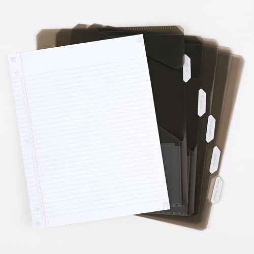Five Star Flex Refillable Notebook + Study App, College Ruled Paper and 1 Inch TechLock Ring Binder with Pockets, Tabs and Dividers, 200 Sheet Capacity, Pacific Blue (293280AD2)