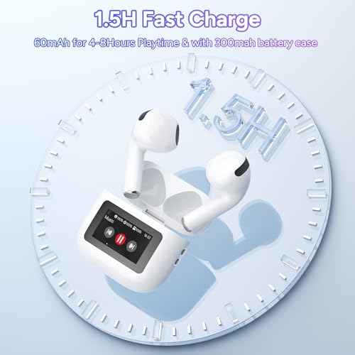 AI Language Translator Earbuds,OWS Real-Time 4-in-1 Translation Earbuds 144 Languages & Accents, Bluetooth 5.4 Translation Device for Travel/Business/Learning (a 12 White)