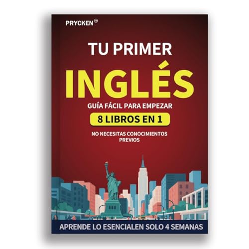 PRYCKEN English Learning Course - 8-in-1 Beginner Guide for Fast Fluency