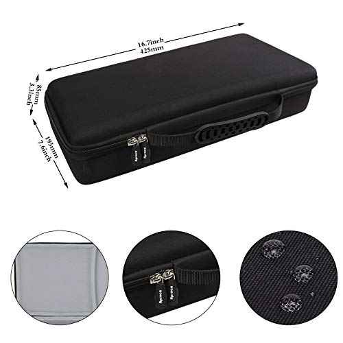 Aproca Portable Case Compatible with Canon PIXMA TR160 / TR150 / iP110 Wireless Mobile Printer, Storage Hard Bag for Accessories (Black)