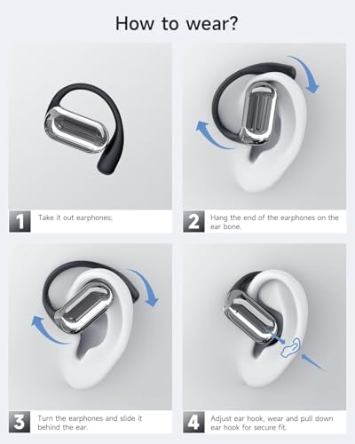 Wireless Translator Earbuds with Microphone - Language Translation Headphones