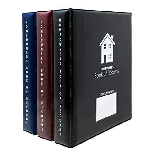 The Homeowner's Book of Records (Navy)
