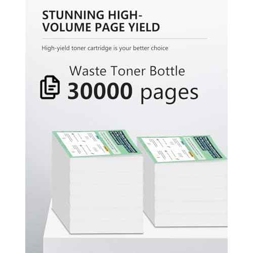 C310/C315 Waste Toner Bottle 1 Pack - 008R13325 Waste Toner Replacement for Xerox C310 C315 C410 C415 Printers