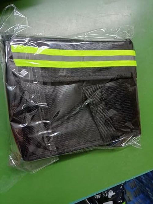 FLASLD E-Bike Battery Safe Bag Explosionproof - Large Capacity Fireproof Lipo Bag for Ebike Battery Charging and Storage (19.3 x 4.3 x 7in)