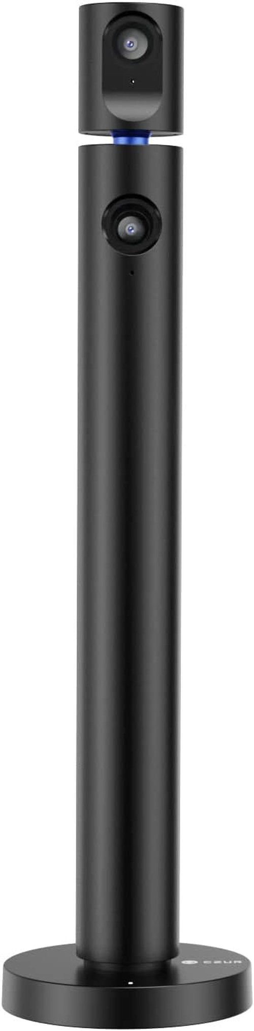 CZUR Halo Webcam - Professional 1080P USB Camera with Microphone | 90° View, Plug & Play, Windows/Mac Compatible