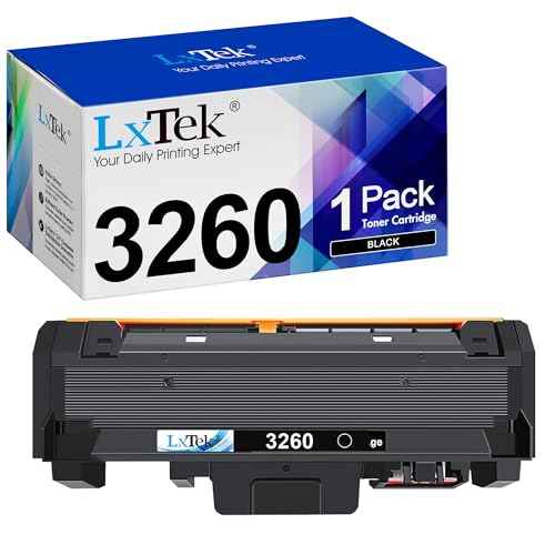 LxTek Compatible Toner Cartridge Replacement for Xerox 106R02777 to use with Phaser 3260 3260/DI 3260/DNI 3260DI 3260DNI WorkCentre 3215 3215/NI 3215NI 3225 3225/DNI 3225DNI Printer (1 Pack, Black)