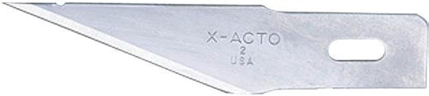 X-ACTO Fine Point Blade - Large #2 Replacement Blade for Precision Cutting (X202)