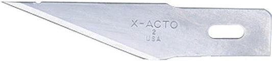 X-ACTO Fine Point Blade - Large #2 Replacement Blade for Precision Cutting (X202)