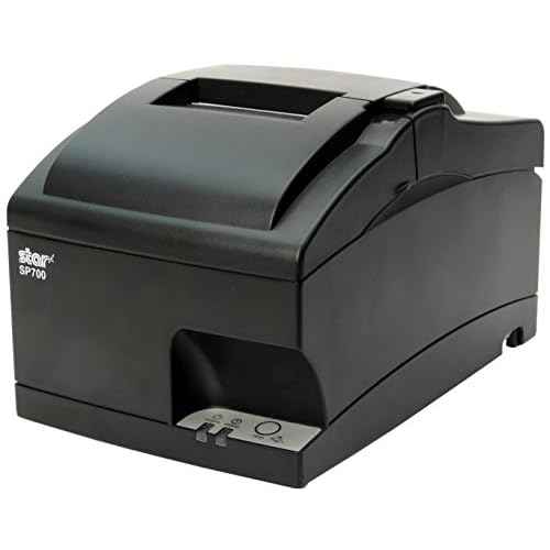Star Micronics SP742ME Ethernet (LAN) Impact Receipt Printer with Auto-cutter and Internal Power Supply - Gray