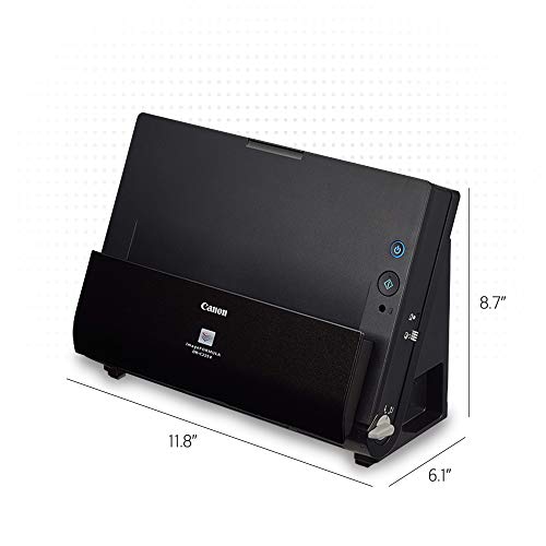 Canon imageFORMULA DR-C225 II Office Document Scanner, Fast Duplex & Space-Saving Design