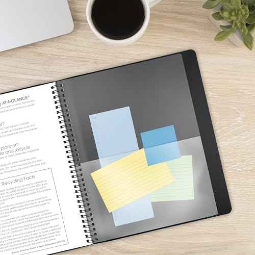 AT-A-GLANCE 2026 Planner, Monthly, 9¡± x 11¡±, Large, Contemporary, Black (70260X0526)