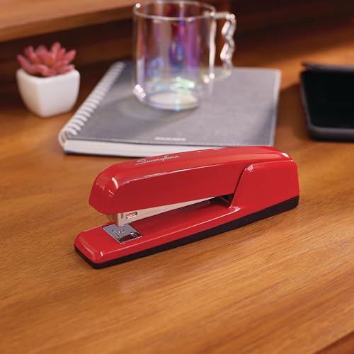 Swingline 747 Business Stapler 30-Sheet Capacity, Jam-Free Metal, Rio Red (Pack of 1)