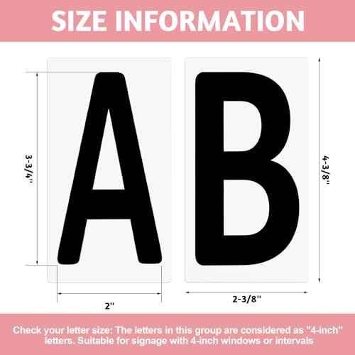 78 Pcs Replacement Letters for White Message Board Sidewalk Signs Outdoor Plastic Changeable Letters for Yard Signs with 4 Inch Tracks, from A to Z Black on White Background