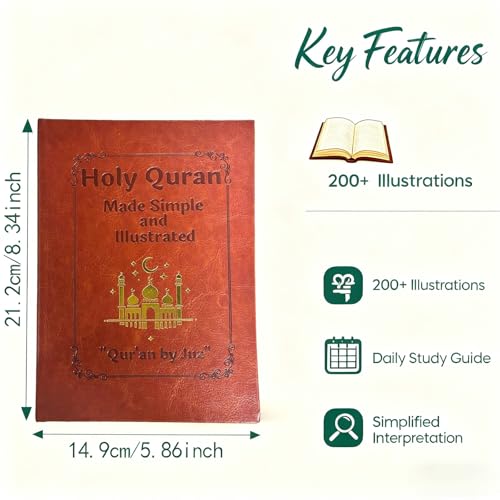 The Quran Journey - Illustrated Study Guide for All 114 Surahs, Easy Quran Learning