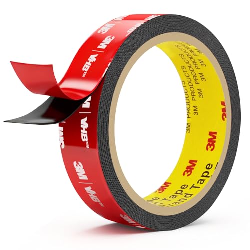 1in x 10ft Heavy Duty 5925 Double Sided Mounting Tape - Removable Adhesive