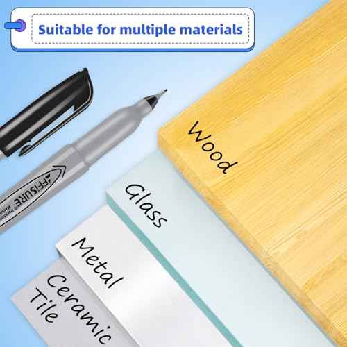 Permanent Markers, Ultra Fine Point,Black,100 Count, 0.4mm, Fine tippermanent marker set, quick dry,waterproof, fading resists, durable,marks on paper, glass, ceramic, plasticwood, rock, metal