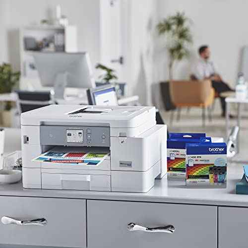 Brother LC4063PK 3 Pack of Standard Yield Cyan, Magenta and Yellow -Ink -Cartridges