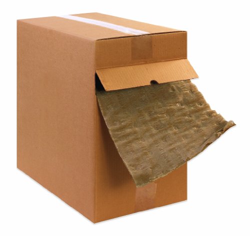 BOX USA Versa-Pak Cellulose Wadding, 12" x 200', Kraft, 1-Pack