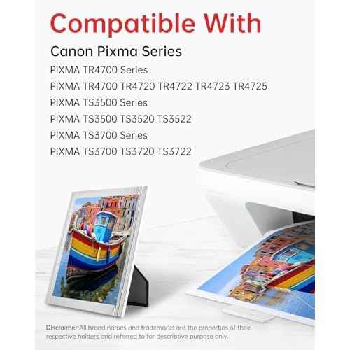 Ink 275 and 276 Replacement for Canon 275 and 276 Ink Cartridges Cannon Ink 275 276 275XL 276XL for Canon Pixma TS3722 TR4720 TR4700 TS3700 TS3522 TR4722 Printer Ink 275 Combo Pack