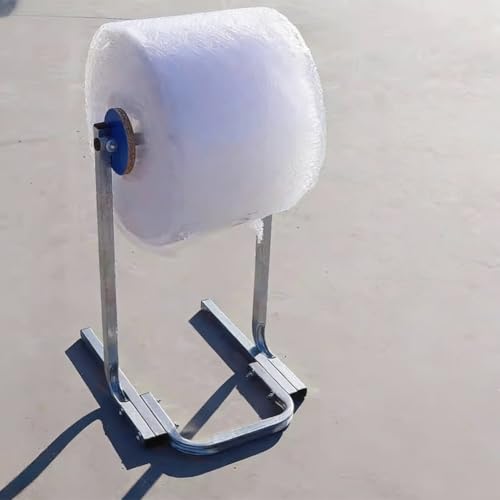 XIVUIFOI Bubble Wrap Roll Dispenser 40cm Wide, Standing Packing Cushion Holder