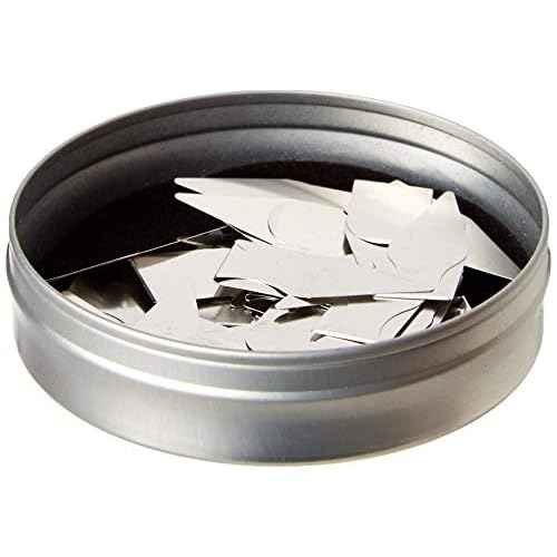 Stellar Factory Book Darts: Thin Stainless Steel Mini Bookmarks - 50 Count