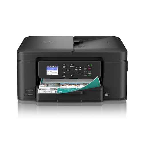 Brother Work Smart 1360 Wireless Color Inkjet All-in-One Printer with Automatic Duplex Printing and 1.8¡± Color Display | Includes Refresh Subscription Trial(1) (MFC-J1360DW) (Uses LC501 Series Inks)