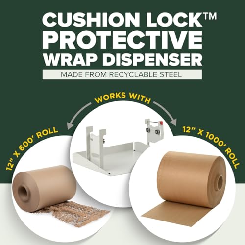 Reusable Protective Wrap Dispenser for Moving & Shipping - Scotch Cushion Lock