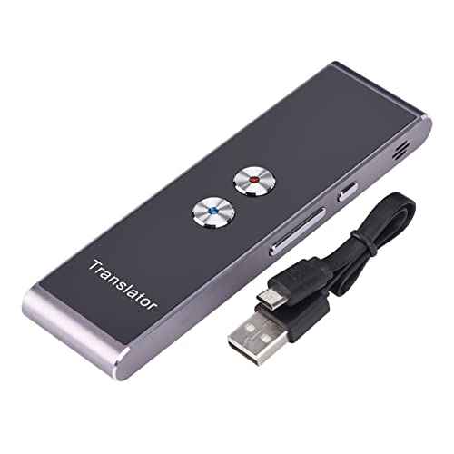 Language Translator Device, Portable Smart Two Way Voice Translator in Real Time, Bluetooth Multi Language Electronic Foreign Language Translators Pocket Translator for Learning