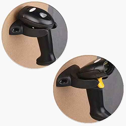 Universal Barcode Scanner Holder, Barcode Scanning Holder, Barcode Reader Rack Bracket Wall Mount Accessiors Fit for Most Scanner Barcode Scanners Label Readers (5pcs-Style U)