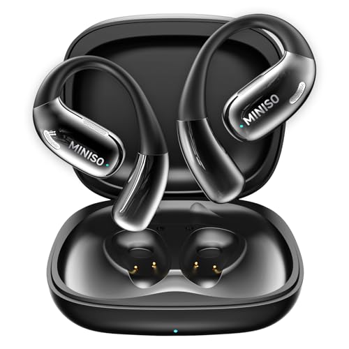 MINISO X28 AI Translation Earbuds Real Time 135 Language Translator Earbuds Wireless Bluetooth 5.4 Open Ear Headphones Translation Music Calls Earphones fit iOS & Android for Travel Business Learning