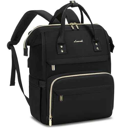LOVEVOOK Backpack for Women, 15.6 inch Laptop Backpack for Women Teacher Backpack Nurse Bag, Waterproof Work Backpack for Travel, Commuter, College