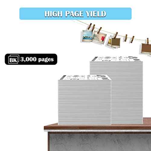 B205 B210 B215 Black Toner Cartridge High Yield 3000 Pages Compatible for Xerox B205 B210 B215 B210DNI B205DNI B205MFP B215DNI B215MFP Printers 106R04346 106R04347 (Pack x1)
