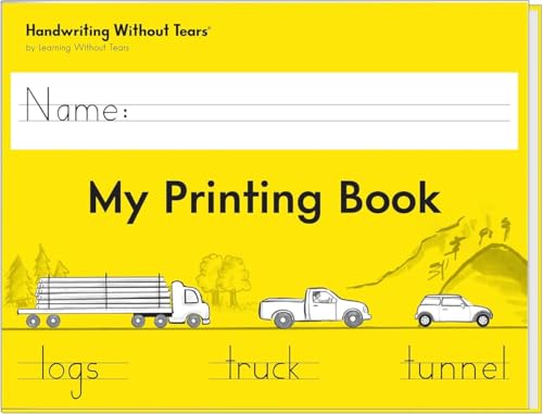 Learning Without Tears First Grade Student Workbook with Practice & Letter Skills - Age 6+