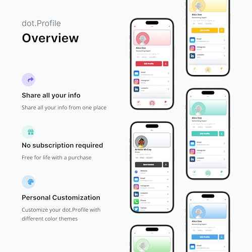 dot. Band - Digital Business Card Wristband - Tap Compatible with iPhone & Android (Black)